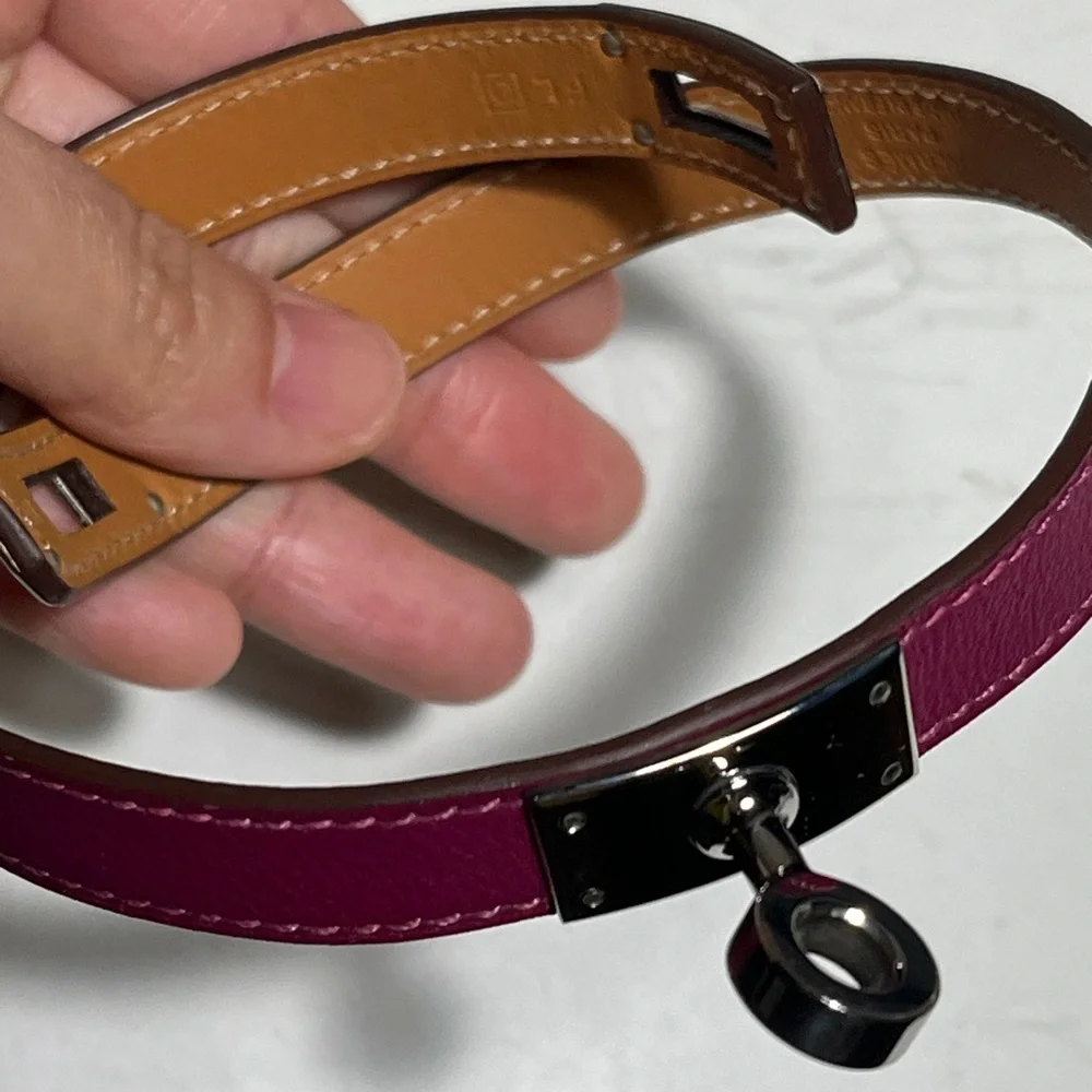 Hermes Kelly double bracelet